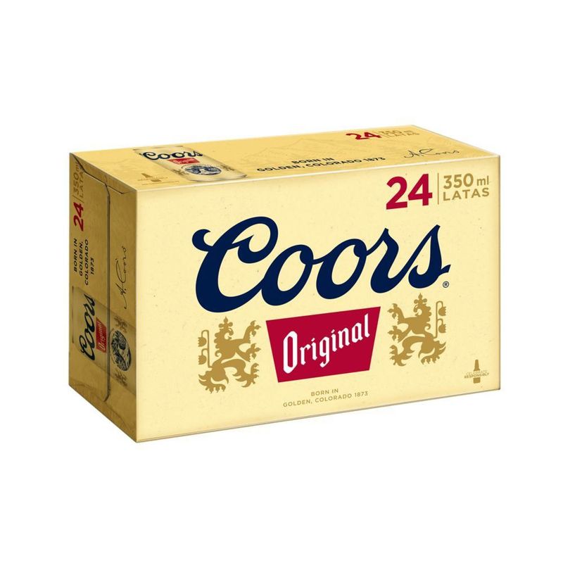 COORS - CERV LAG 24PK COORS ORIGINAL  5G 350 CC