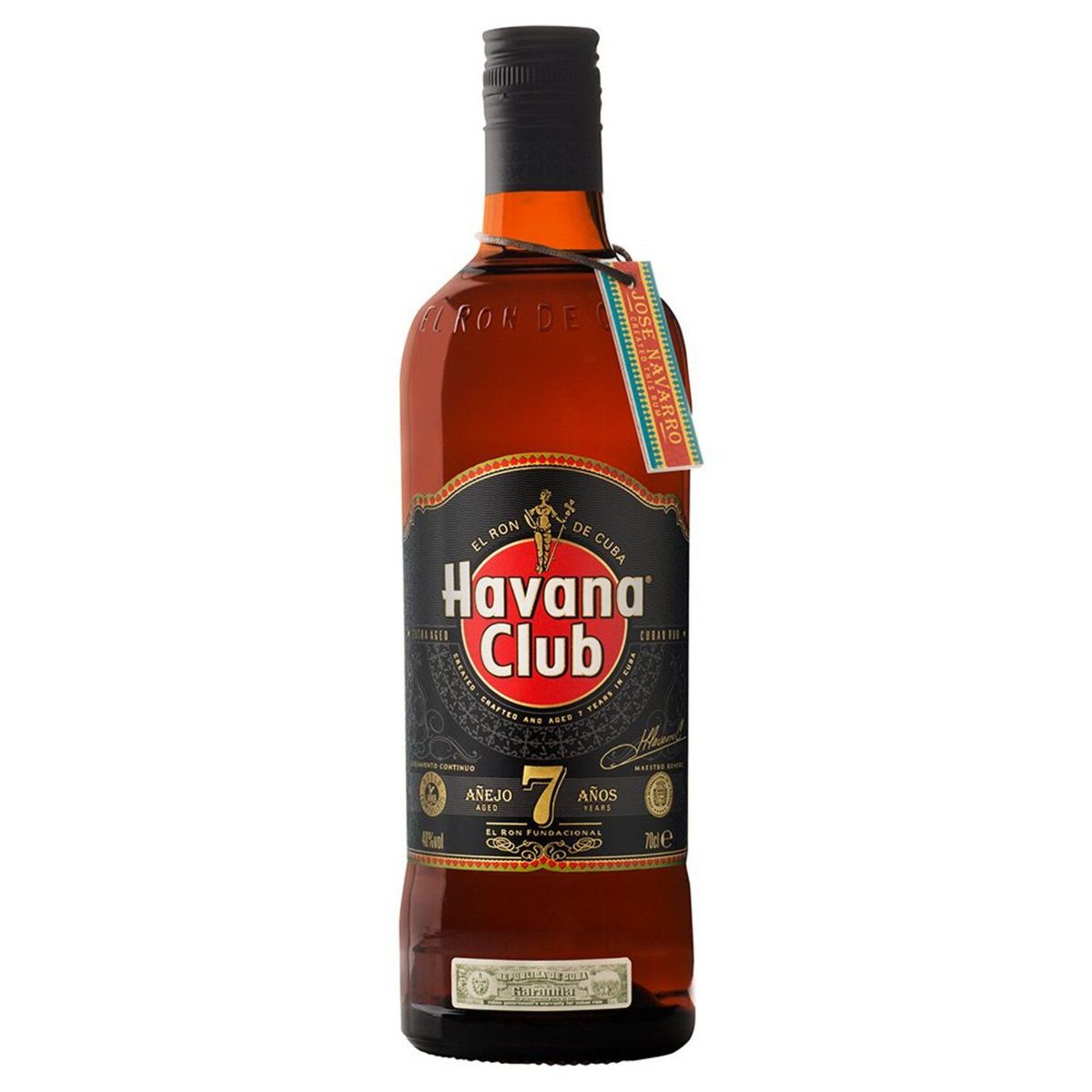 HAVANA CLUB - Ron Havana Club 7 Años 40° Gl