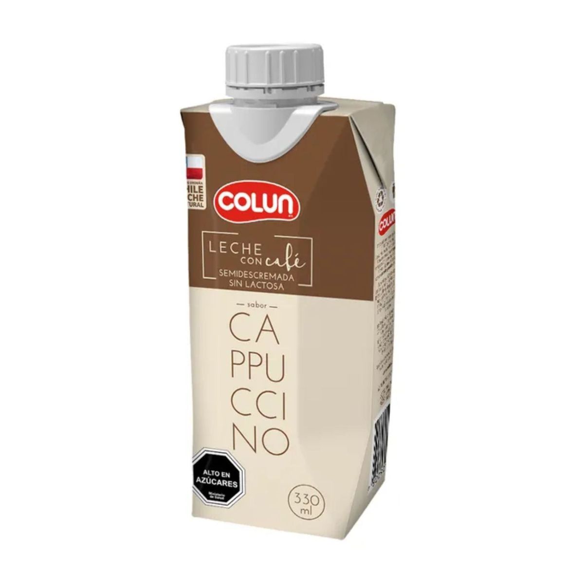 COLUN - Leche Semidescremada Sin Lactosa Sabor Cappuccino