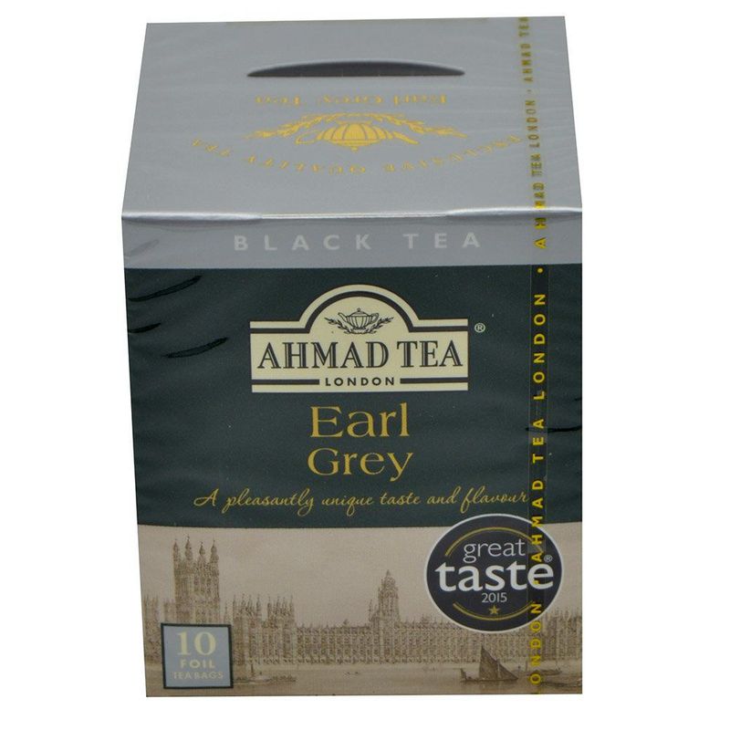 AHMAD - TE NEGRO EARL GREY AHMAD 10 UND