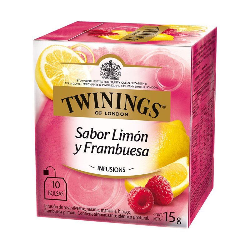 TWININGS - Infusion Limon Frambuesa
