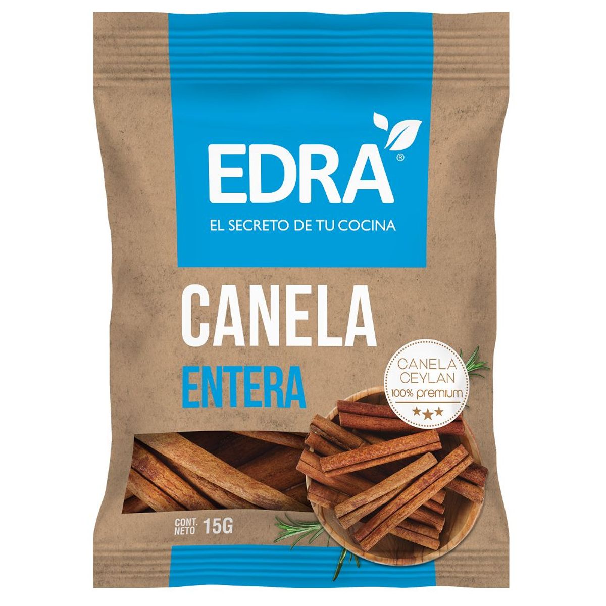 EDRA - CANELA  ENTERA EDRA 15 GR