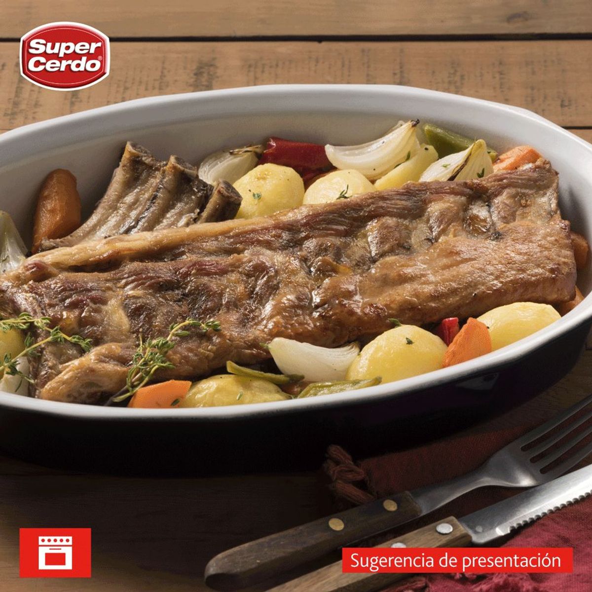 SUPER CERDO - Costillitas de Cerdo Baby Backs Ribs Super Cerdo Peso Variable