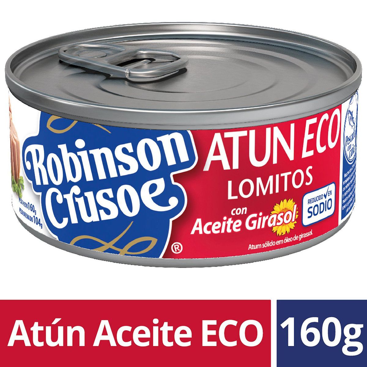 ROBINSON CRUSOE - Atún en Aceite Reducido en Sodio