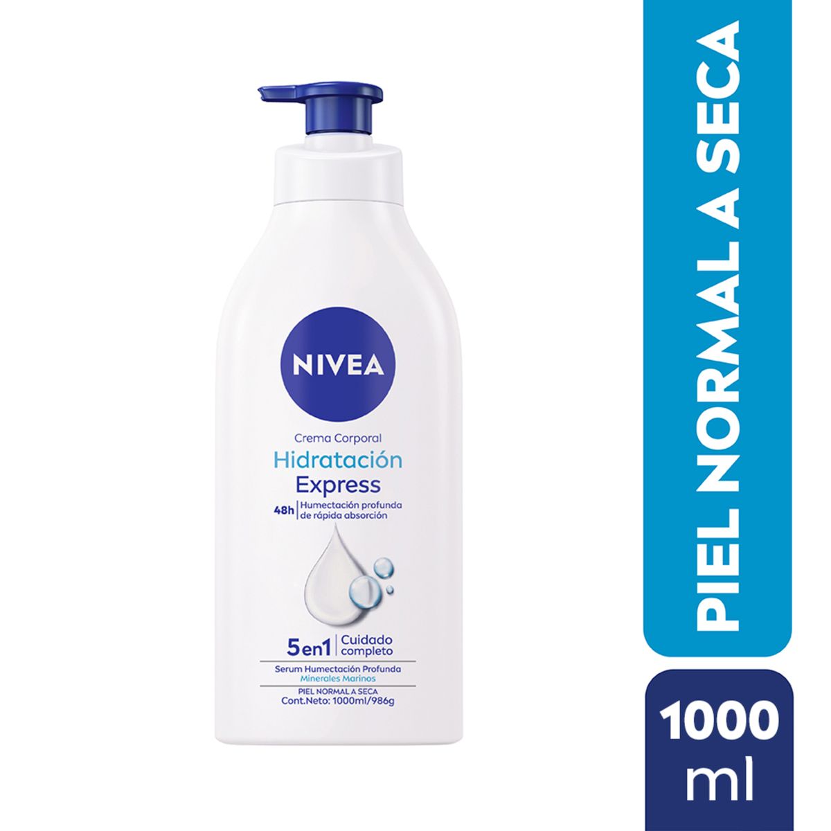 NIVEA - Crema Corporal Hidratación Express Nivea L