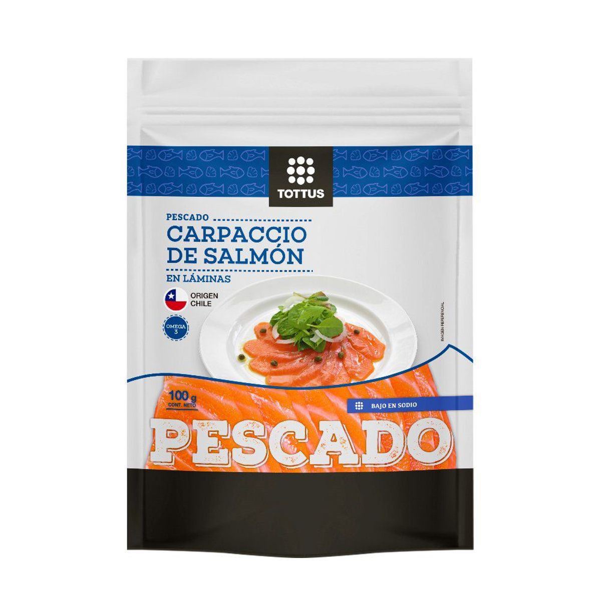 TOTTUS - Carpaccio de Salmón