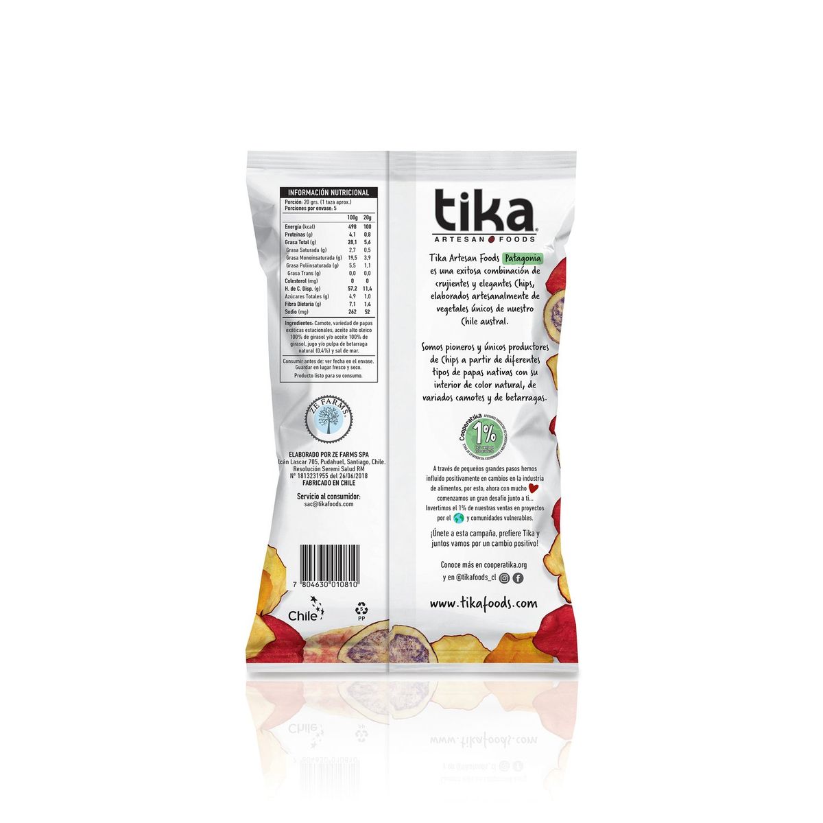 TIKA - Snacks Chips Patagonia