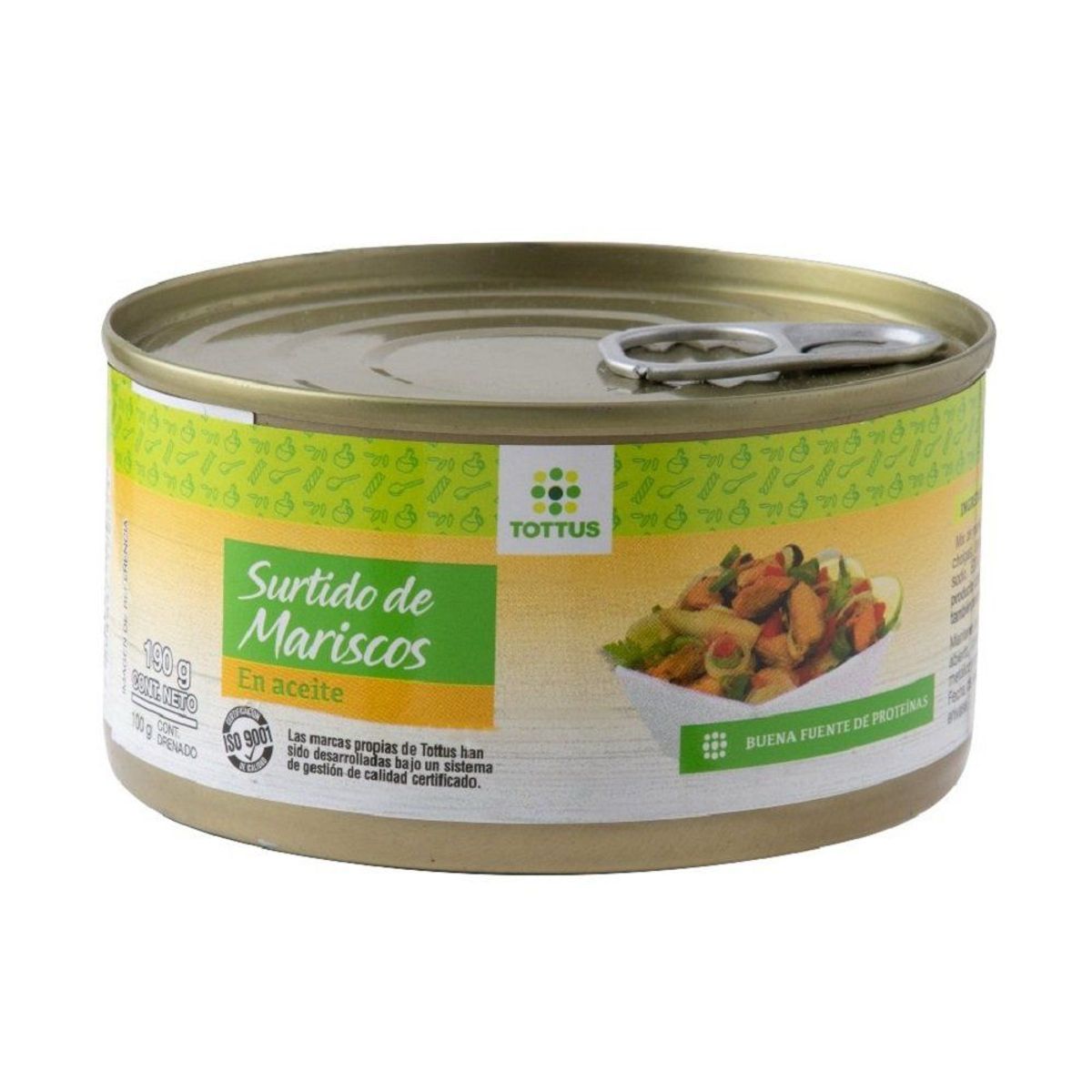 TOTTUS - Surtido Mariscos en Aceite