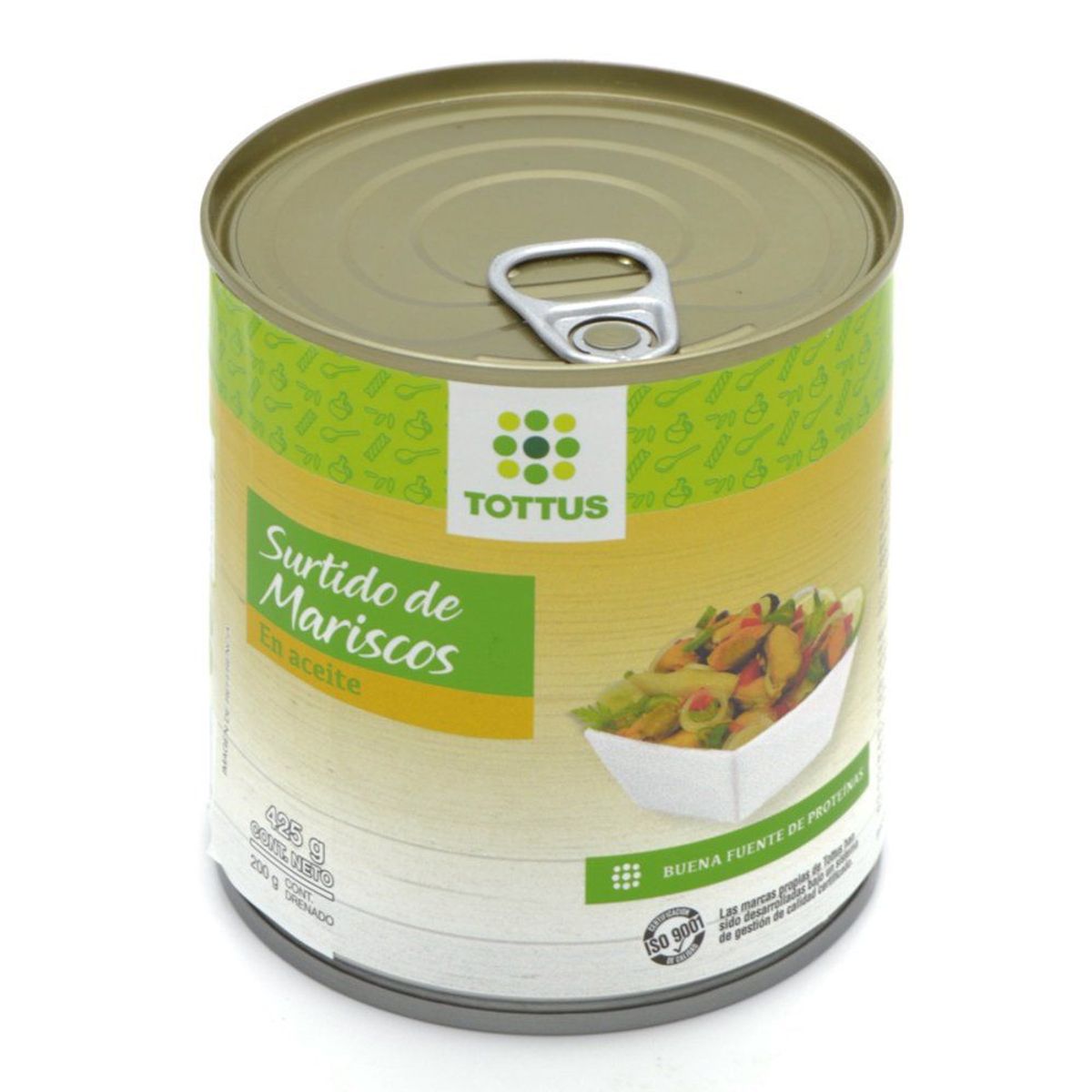 TOTTUS - Surtido Mariscos en Aceite