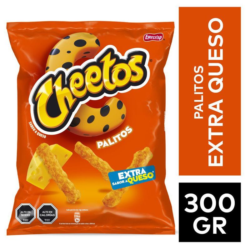 EVERCRISP - CHEETOS PALITOS  EVERCRISP 300 GRM