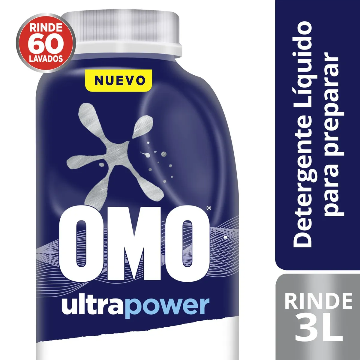OMO - Detergente Líquido para Diluir Matic Omo 500 ml