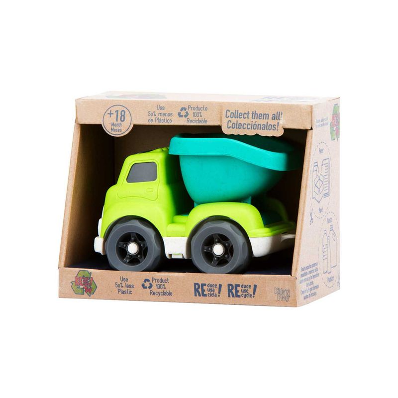KIDS`N PLAY - Eco Camion Con Tolva Preescolar 16 Cm