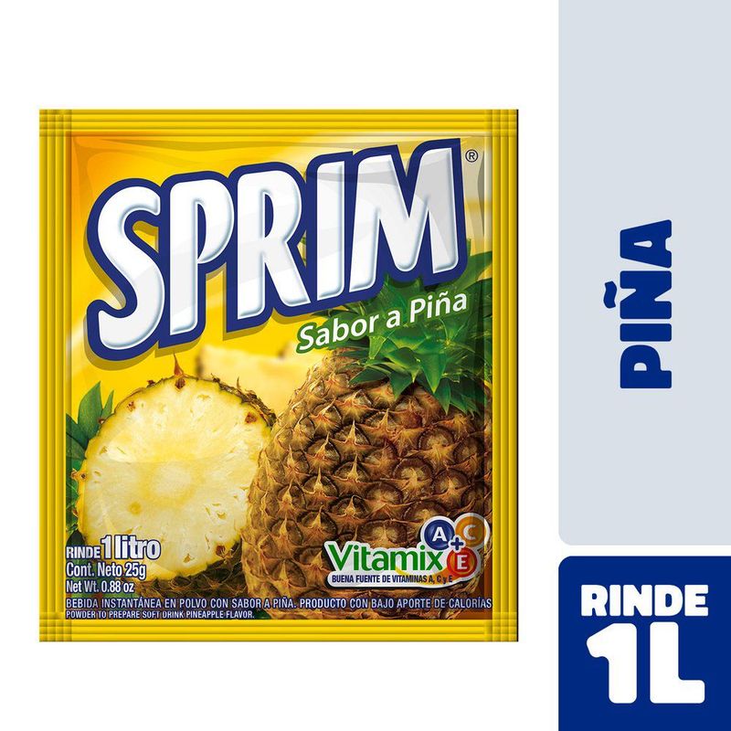 SPRIM - Bebida instantánea en polvo piña