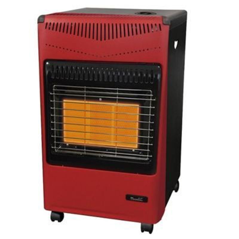  - (D)ESTUFA GAS 15 KG KGQ-15R ROJA KENDAL