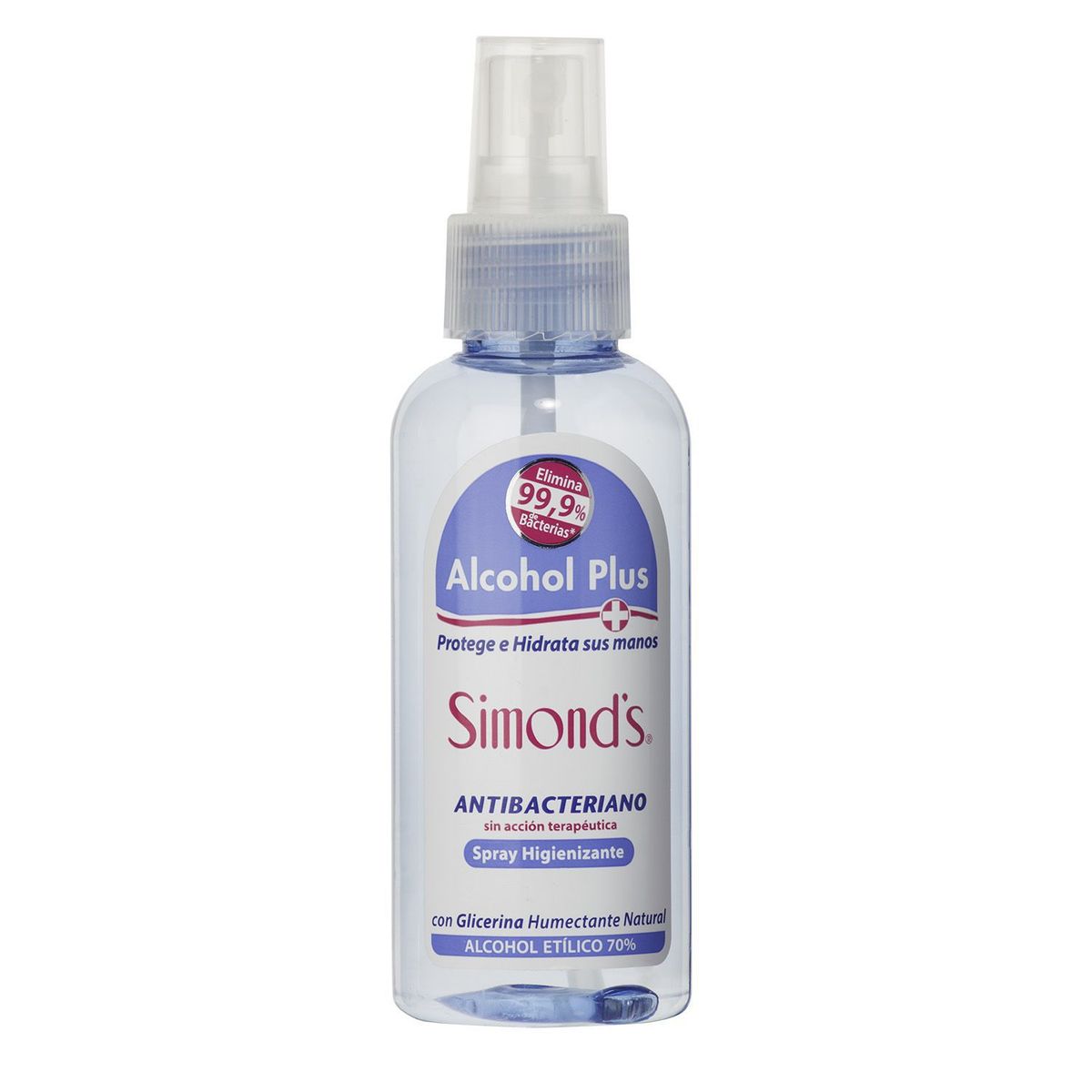SIMONDS - Alcohol Simond's Antibacteriano 130 ml