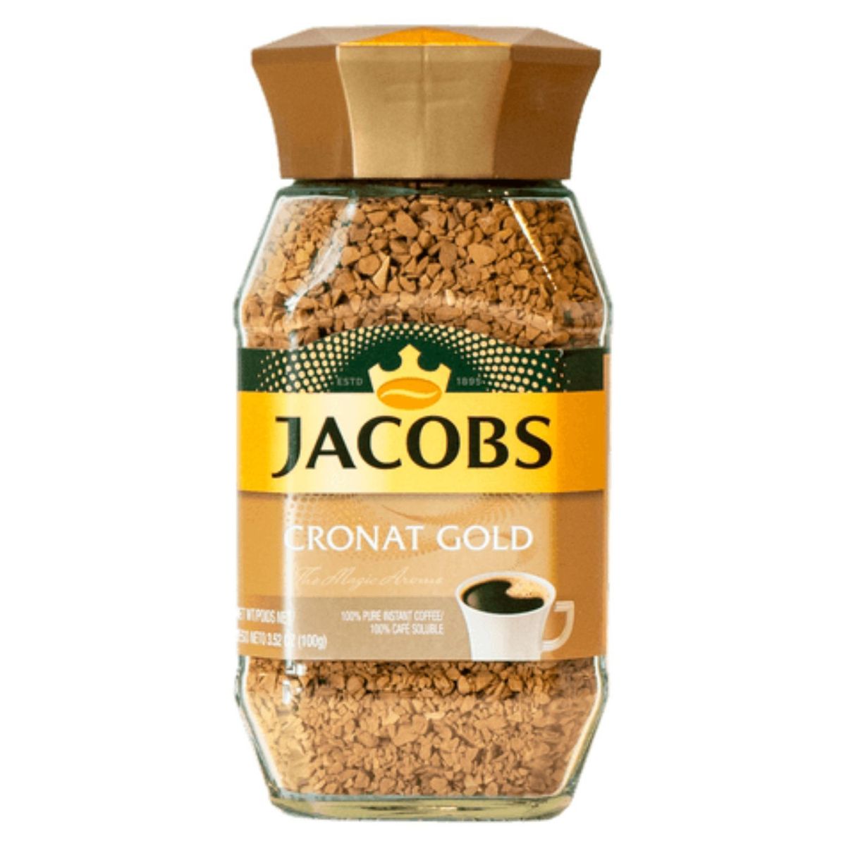 JACOBS - Café Liofilizado Cronat Gold Jacobs 100 g