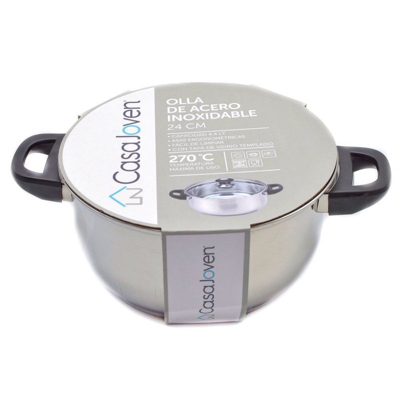 CASA JOVEN - Olla 24 cm Acero Inox