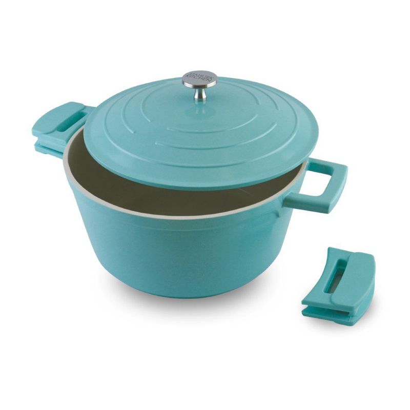STAHLTEK KITCHEN - OLLA ALUMINIO FUNDIDO 24CM PARA HORNO AQUA