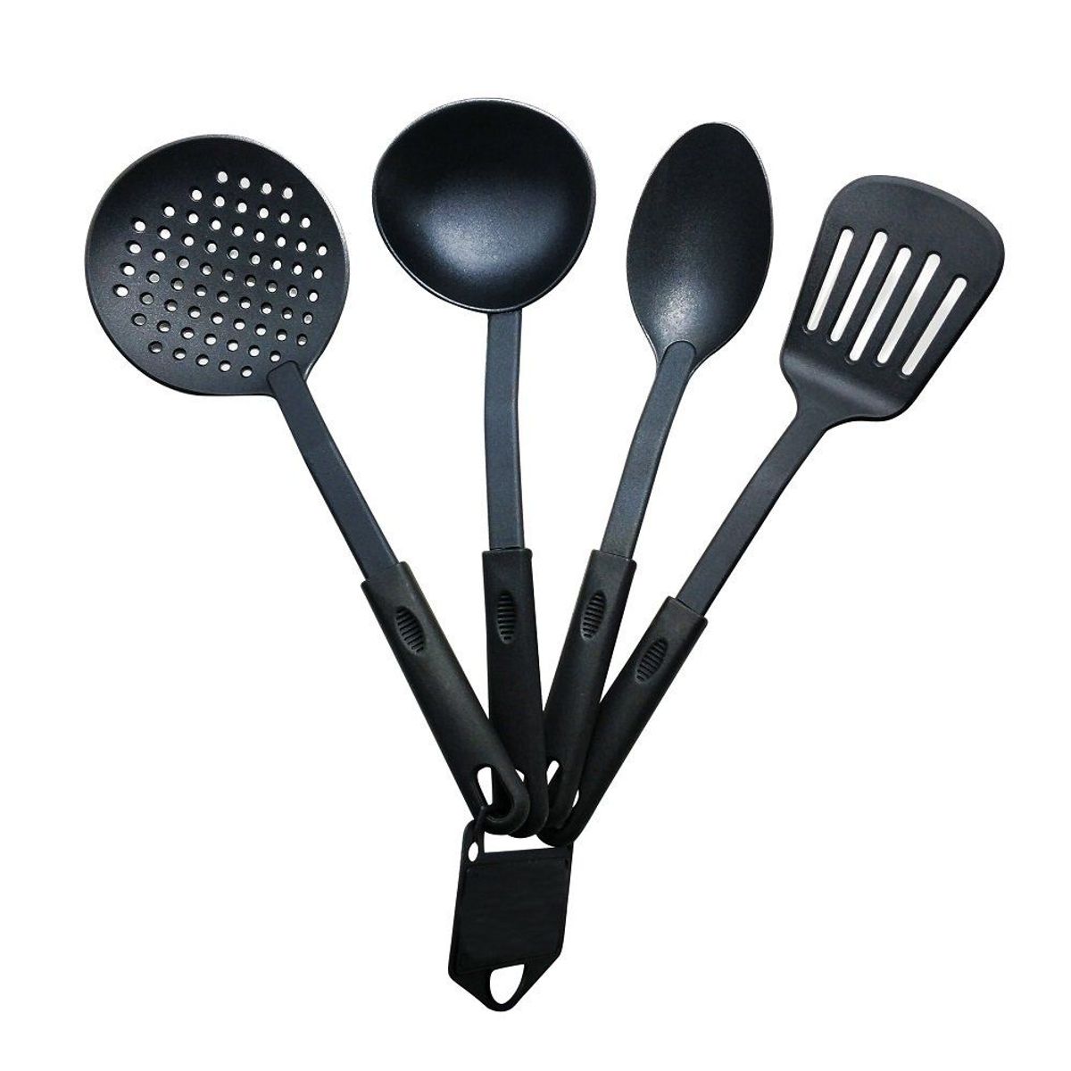 CASA JOVEN - Set Utensilios Nylon Negro