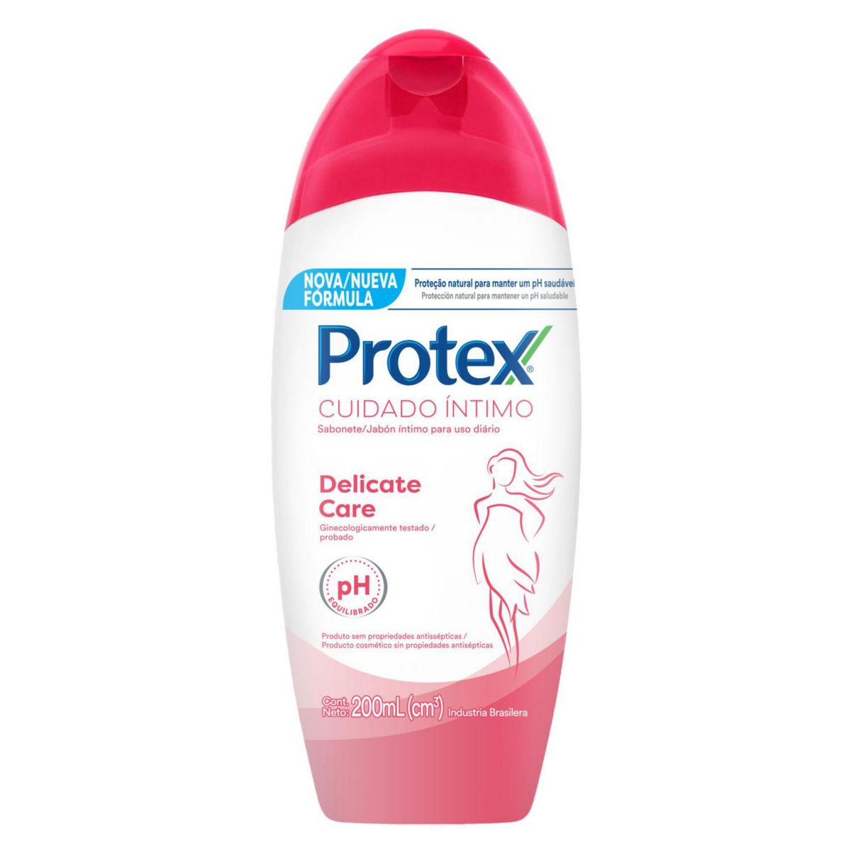 PROTEX - Jabón Líquido Corporal Protex Delicate 200 ml