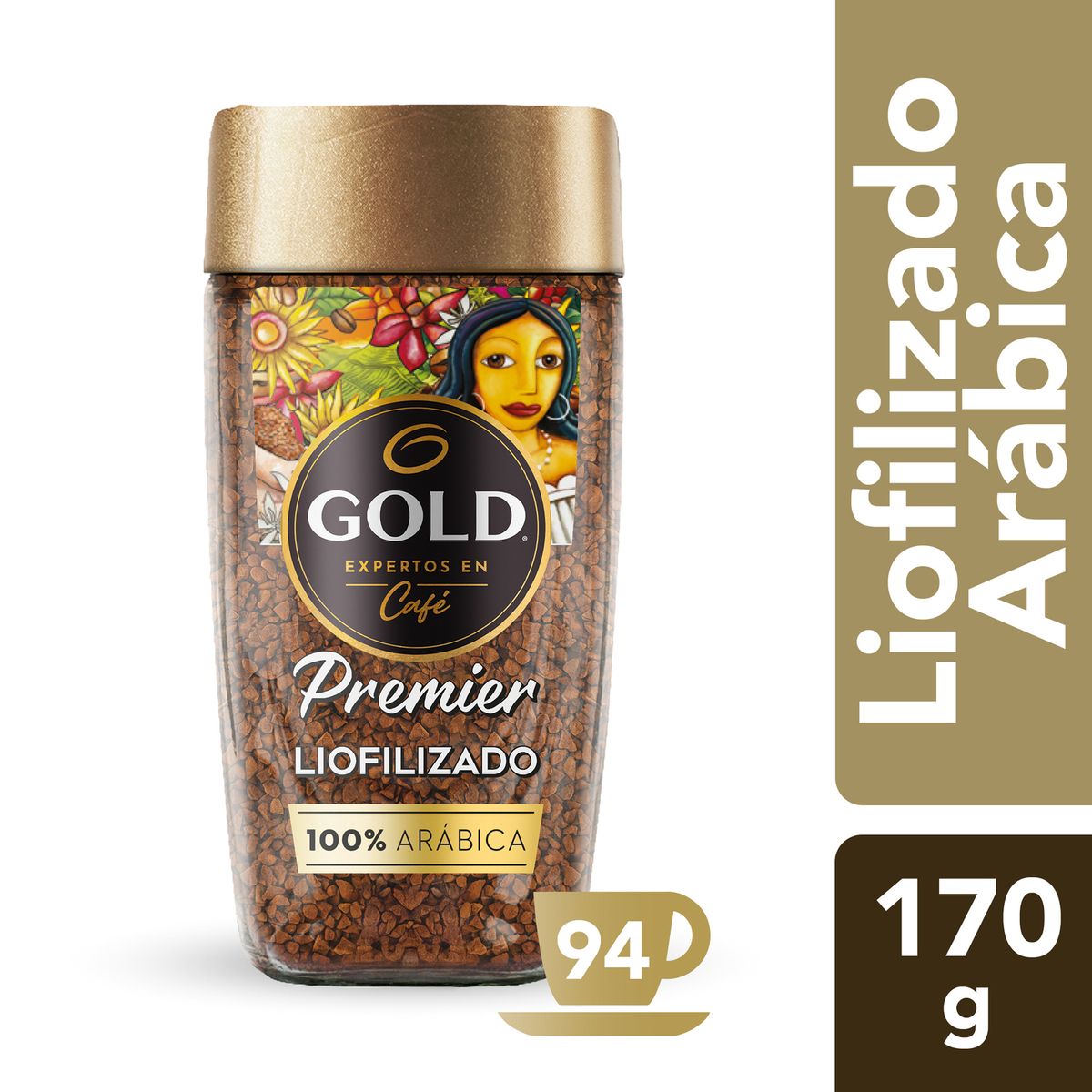 GOLD - Café premier liofilizado