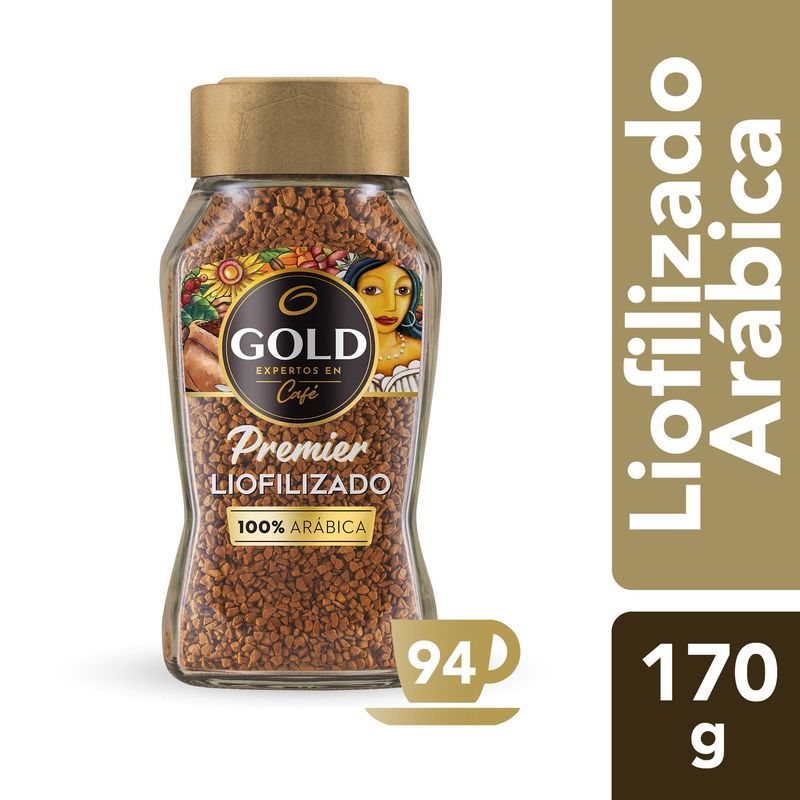 GOLD - Café premier liofilizado