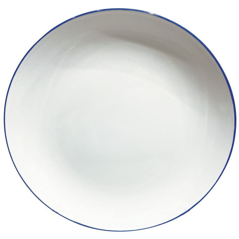 TERRACINA - PLATO COMIDA AZUL BARRO
