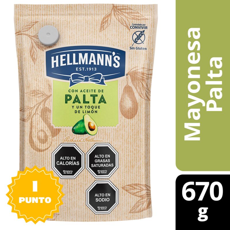  - MAYONESA PALTA DP HELLMANNS 670 GR