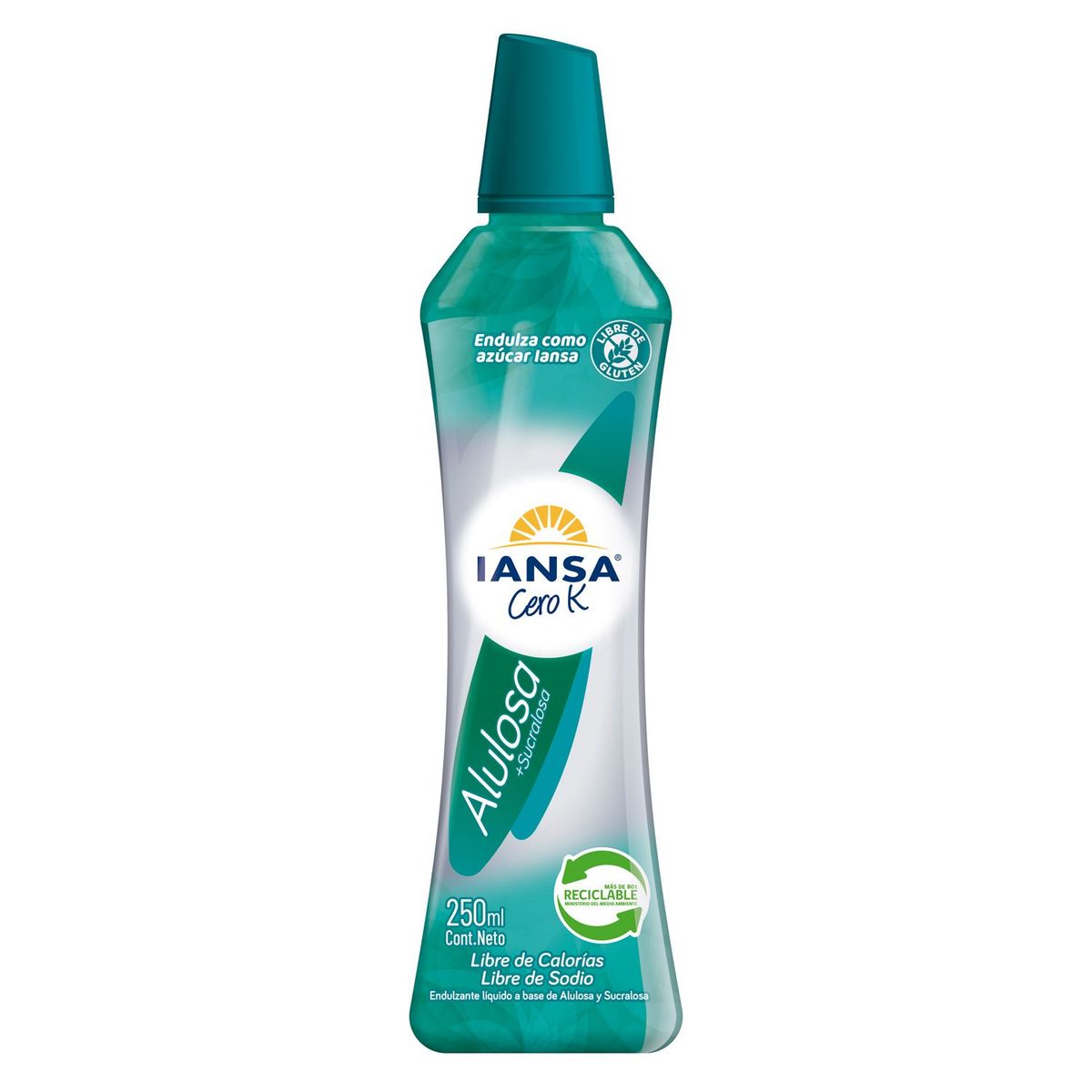 IANSA CERO K - Endulzante Líquido Alulosa + Sucralosa Iansa Cero K 250 ml