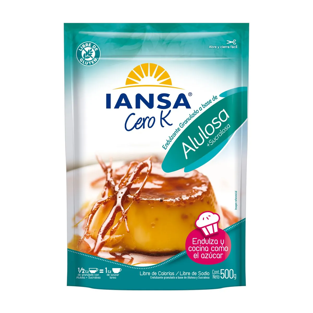 IANSA CERO K - Endulzante Alulosa Sucralosa