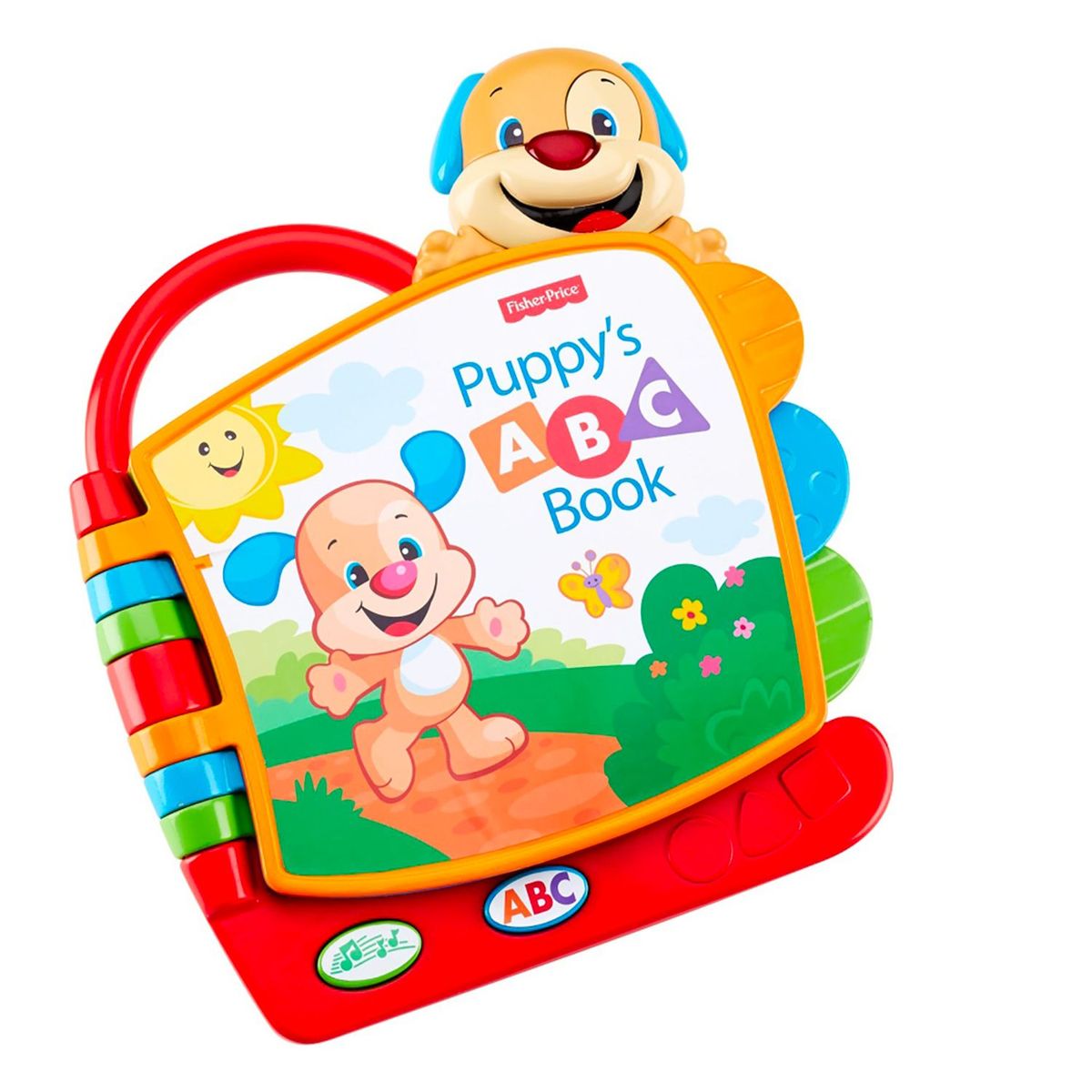 FISHER PRICE - Libro ABC Perrito Rie y Aprende Fisher Price