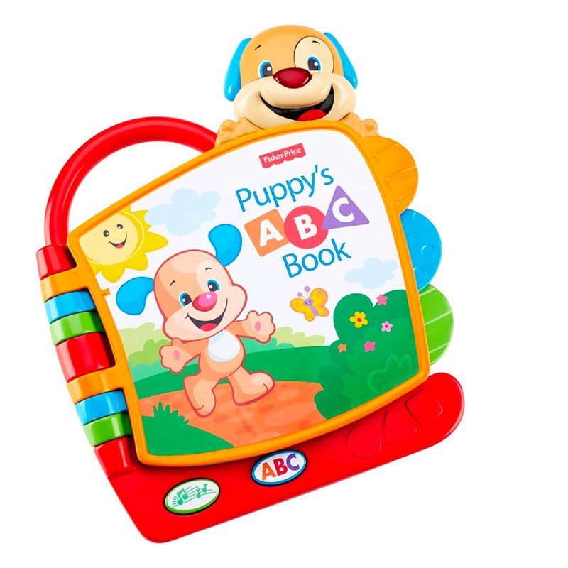 FISHER PRICE - Libro ABC Perrito Rie y Aprende Fisher Price