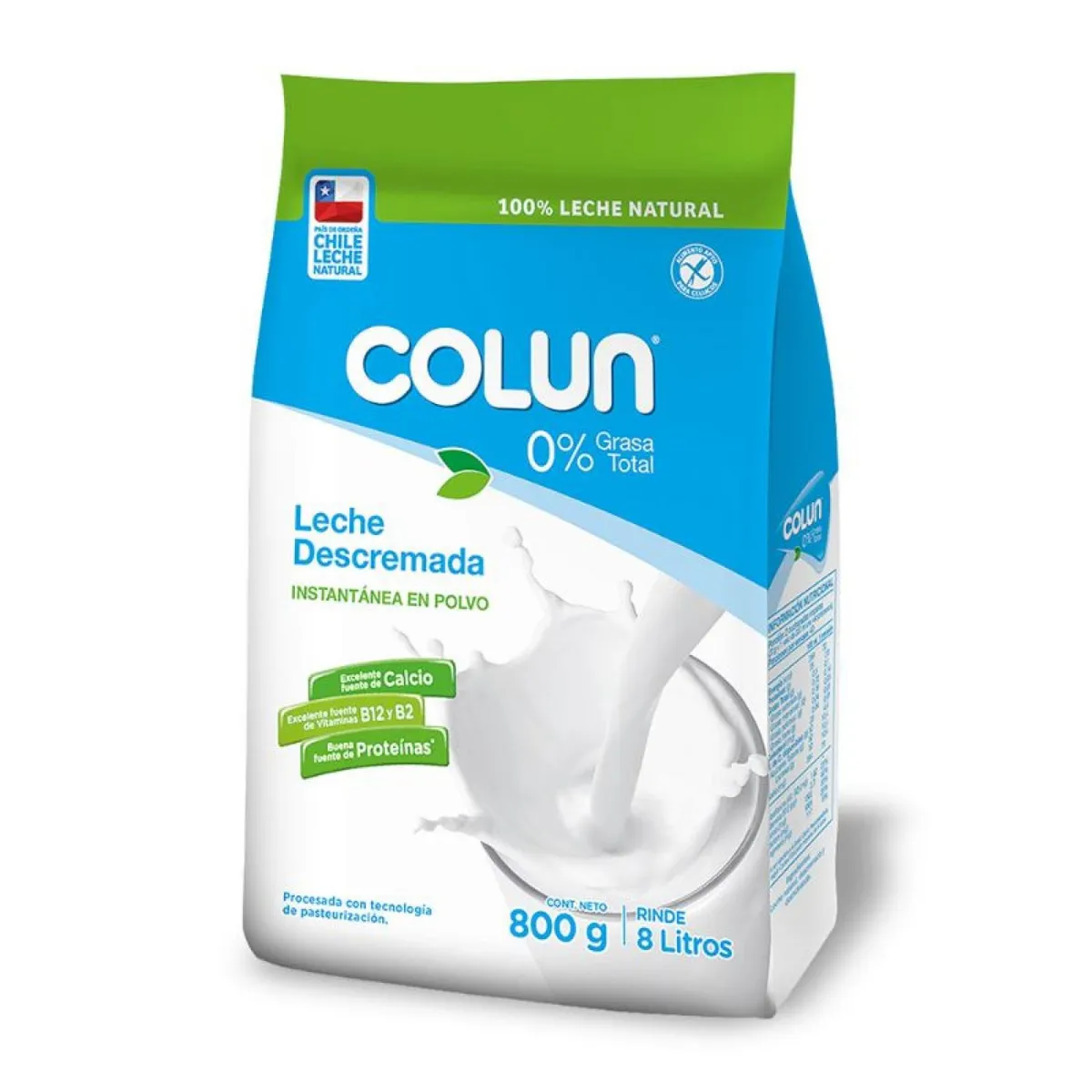 COLUN - Leche descremada bolsa