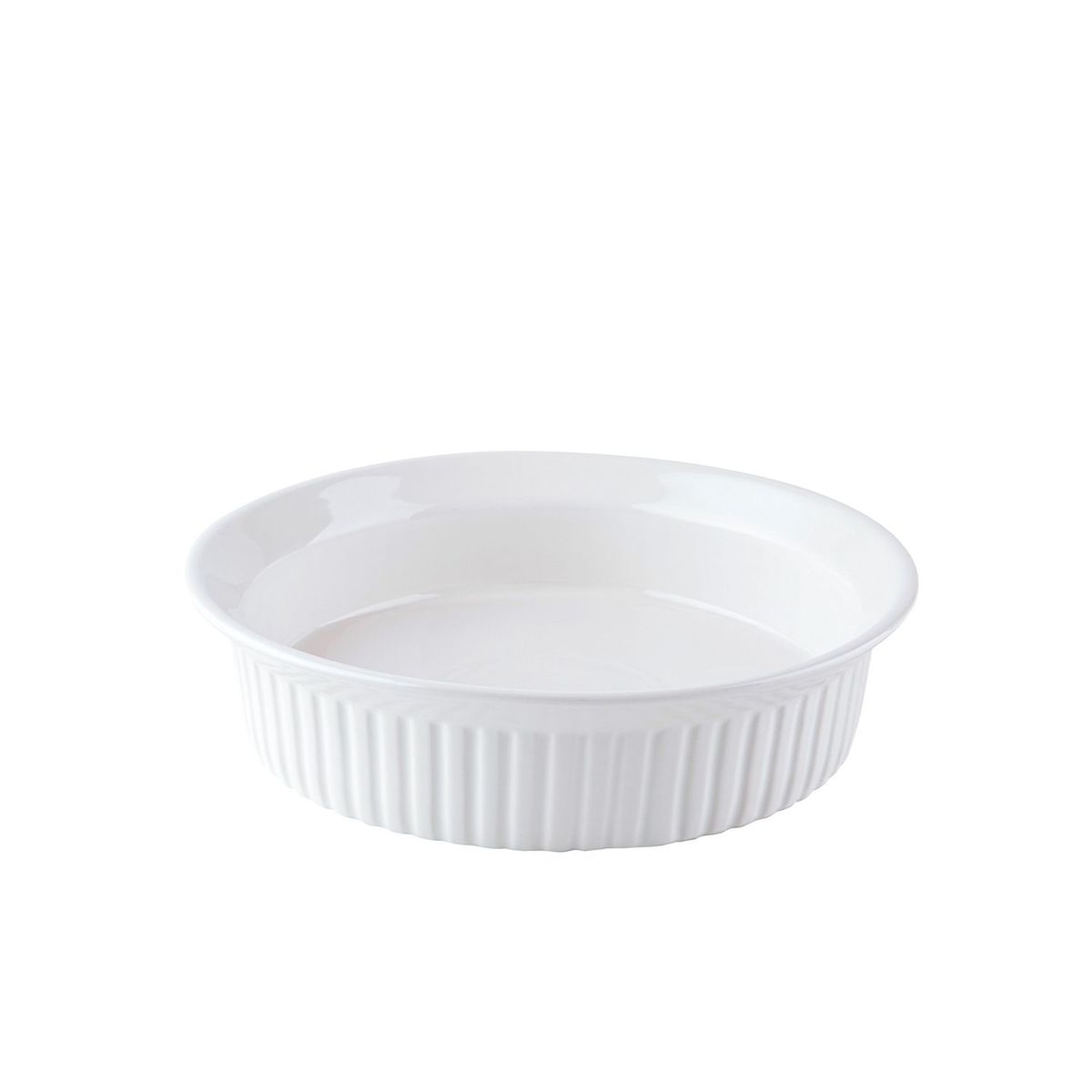 CASA JOVEN - Fuente Redonda Para Horno Blanca 1,5 litros