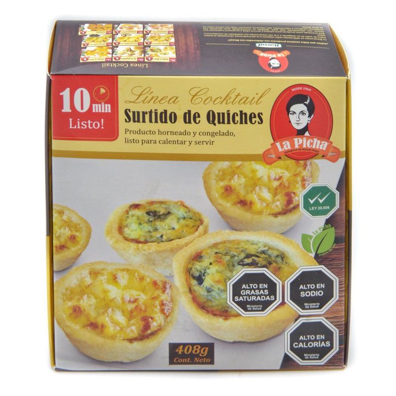 LA PICHA - Surtido de Quiches Cocktail