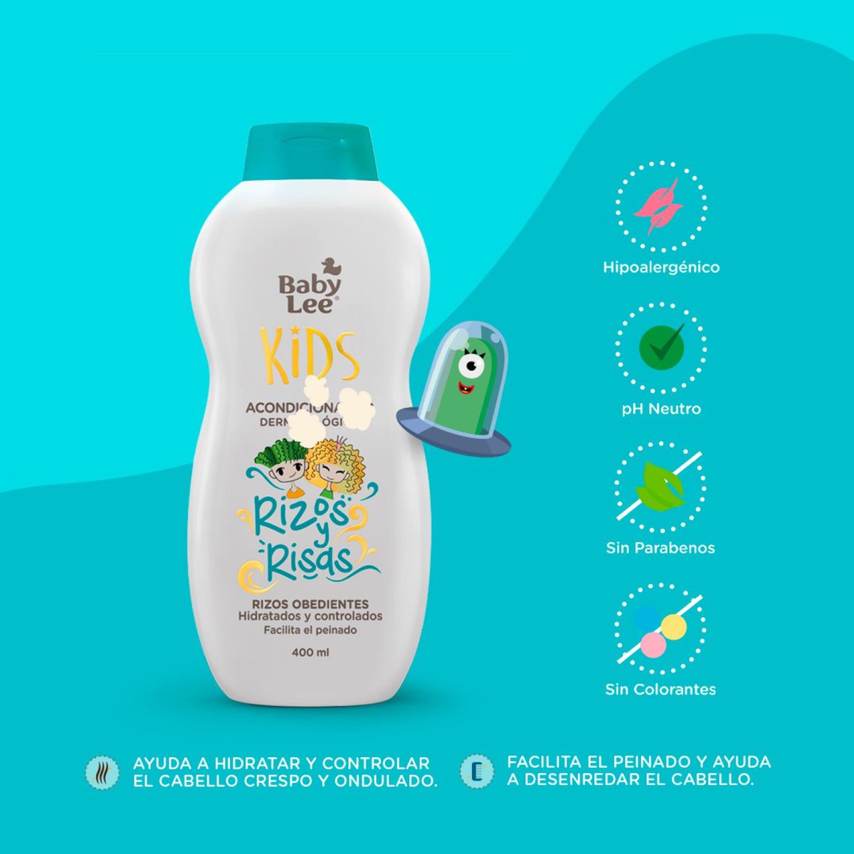 BABY LEE - Acondicionador Rizos Y Risas Baby Lee