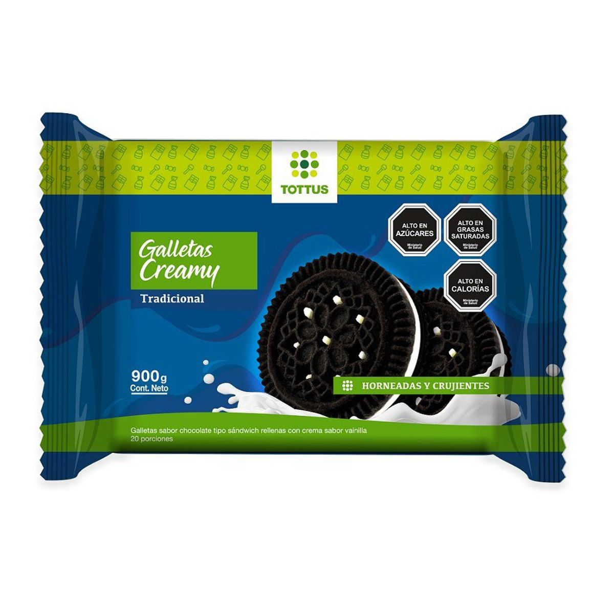 TOTTUS - Galleta Creamy Tradicional