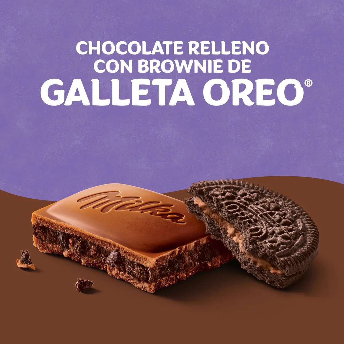 MILKA - Chocolate Oreo Brownie