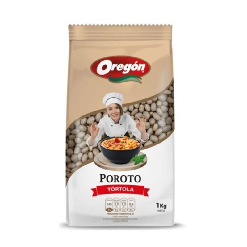 OREGON - Porotos Tortola Oregon 1 Kg