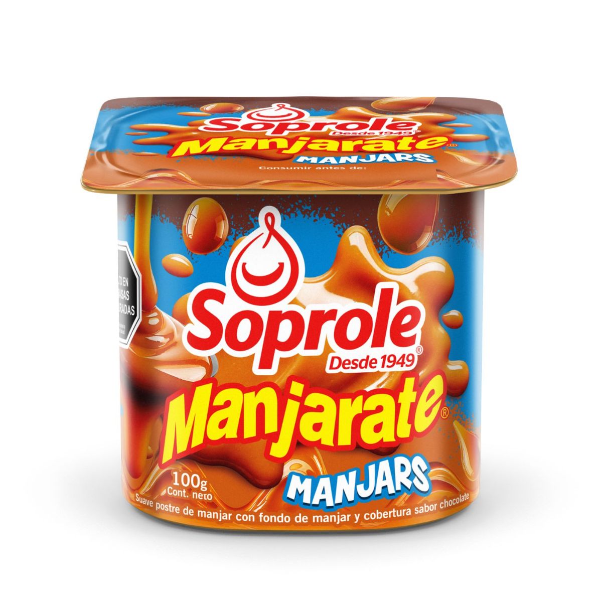 SOPROLE - Postre Manjarate Manjars Soprole 100 g