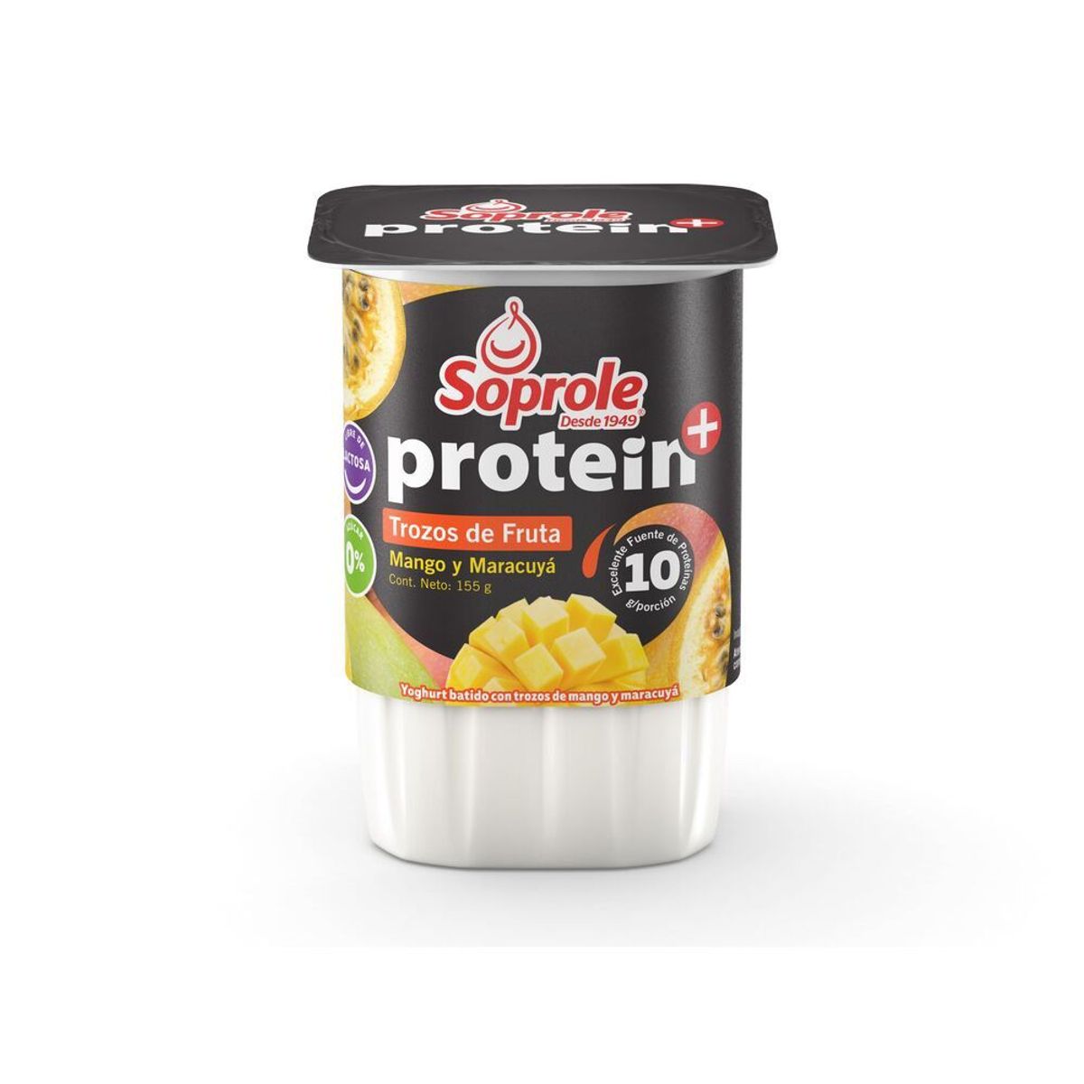 SOPROLE - Yoghurt Protein+ con Trozos de Mango Maracuyá