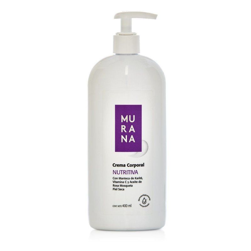 MURANA - Crema Corporal Murana Nutritiva con Karité 400 ml