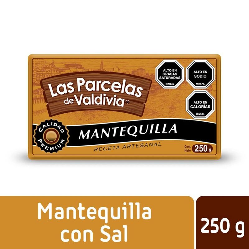LAS PARCELAS DE VALDIVIA - Mantequilla con Sal Las Parcelas de Valdivia 250 g