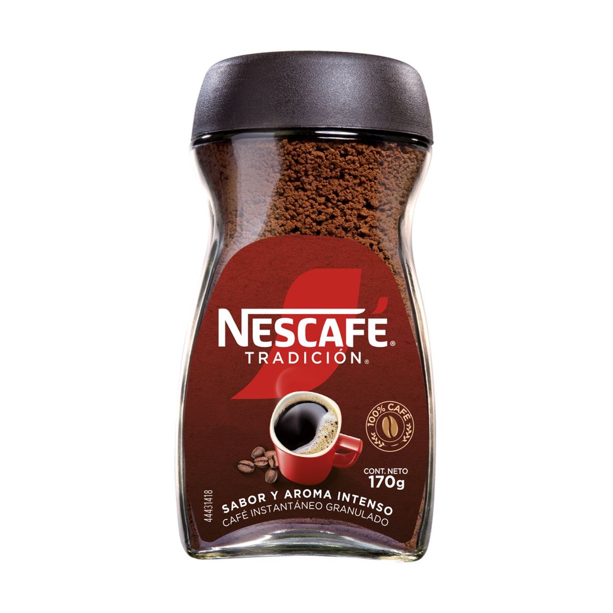 NESCAFE - Café Instantáneo Black Roast Nescafe 170 g