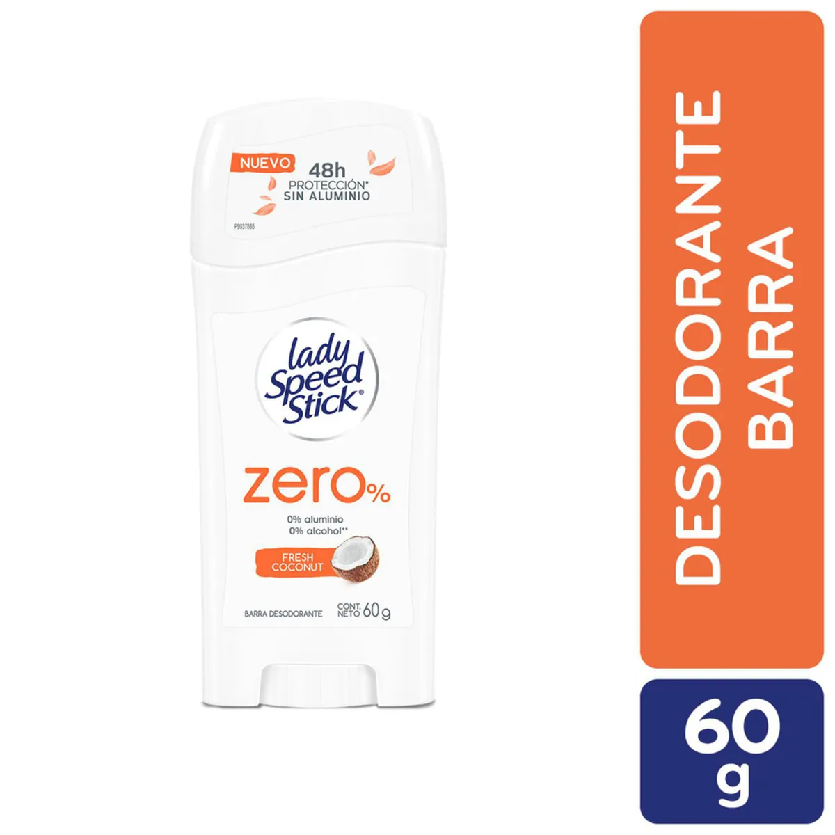LADY SPEED STICK - Desodorante en Barra Lady Speed Stick Zero% Coconut 60 g