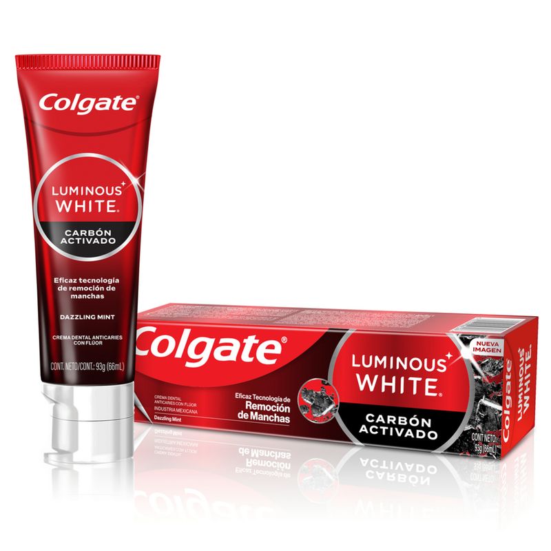 COLGATE - Pasta Dental Colgate Luminous Charcoal 90 g