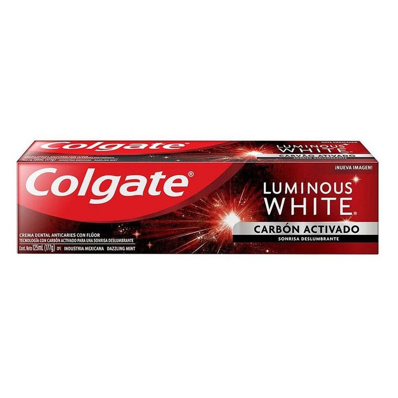 COLGATE - Pasta Dental Colgate Luminous White Carbón Activado 177 g