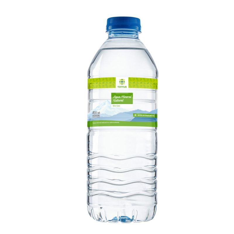 TOTTUS - AGUA MINERAL S/G  TOTTUS 500 ML