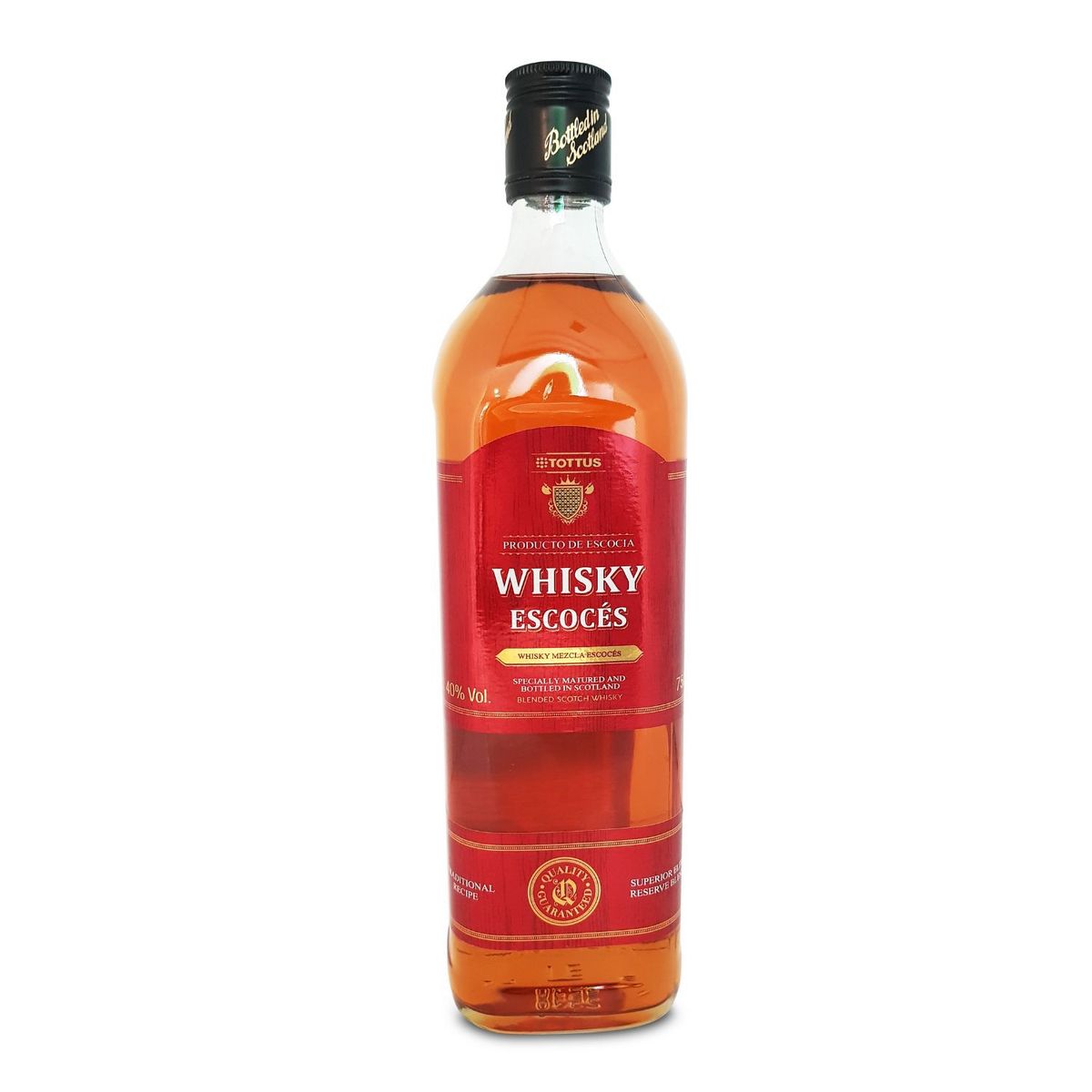 TOTTUS - WHISKY ESCOCES TOTTUS 40 G 750 ML