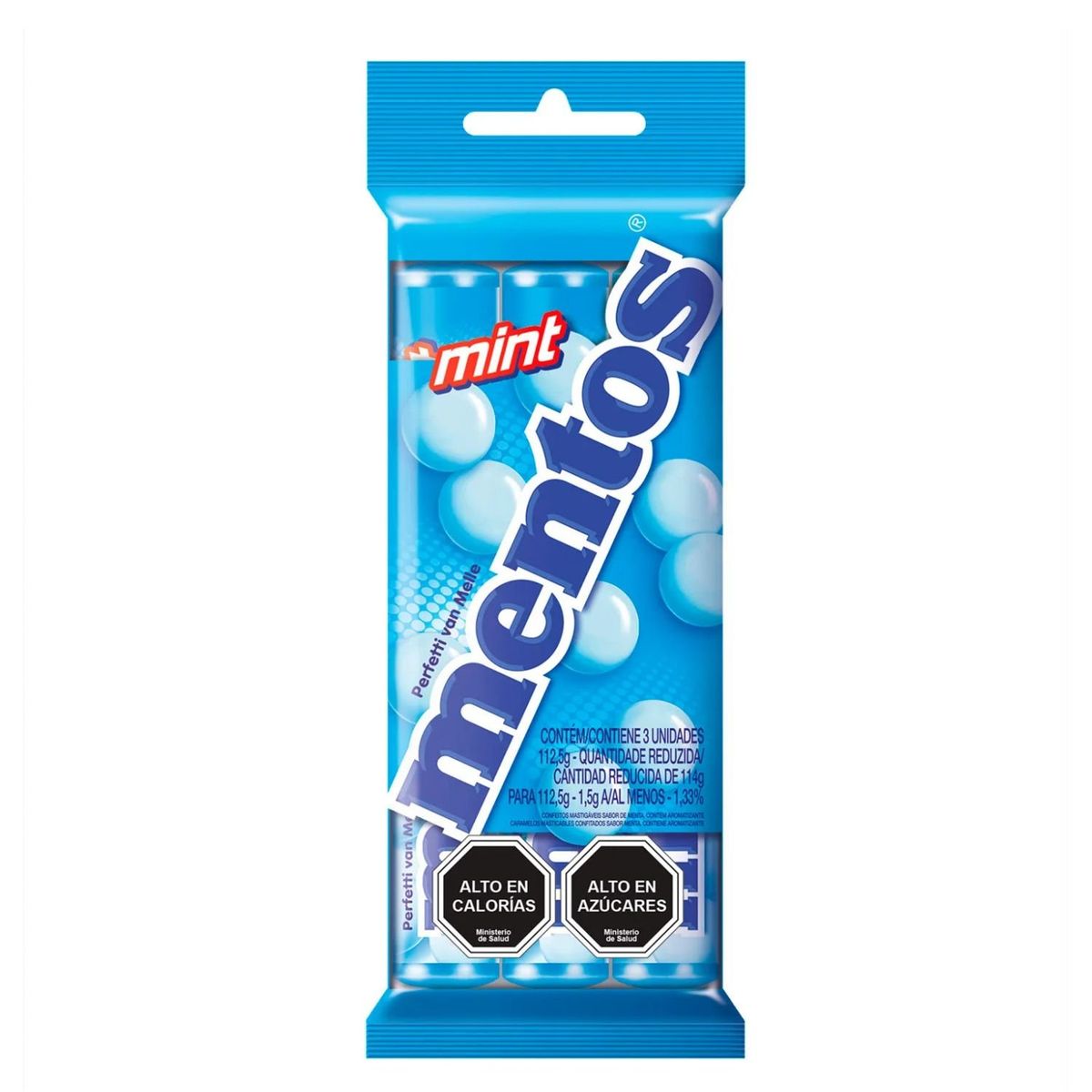 MENTOS - Caramelos Mentos Semiduros Sabor Menta 113 g